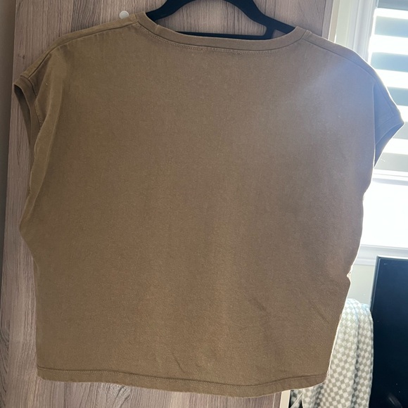 Zara Women's Brown Crop Top - Picture 2 of 4